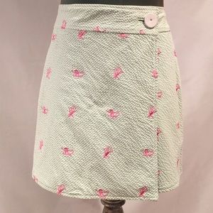 Lilly Pulitzer Seersucker Reservable Skirt
